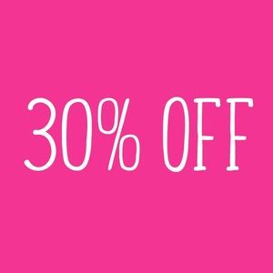 30% OFF SALE!!✨